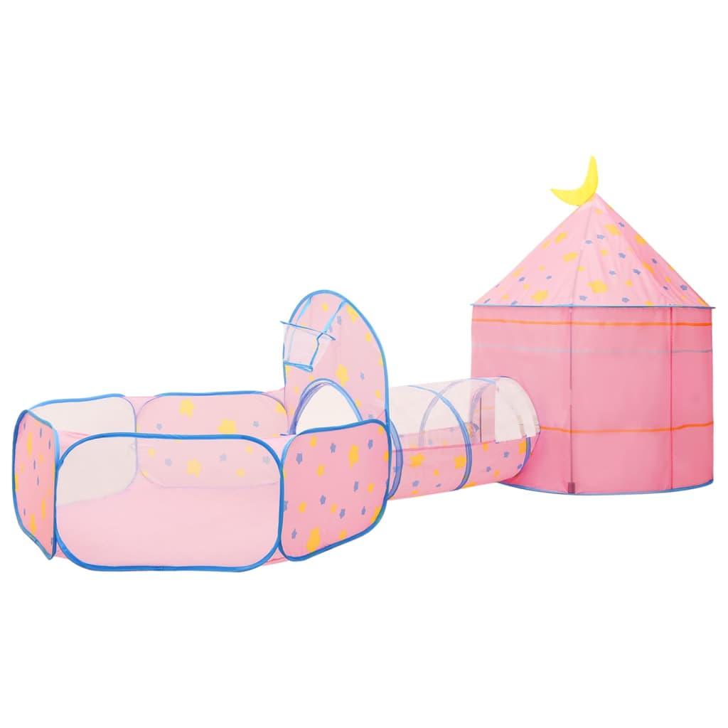 rotaļu telts, rozā, 301x120x128 cm - amshop.lv