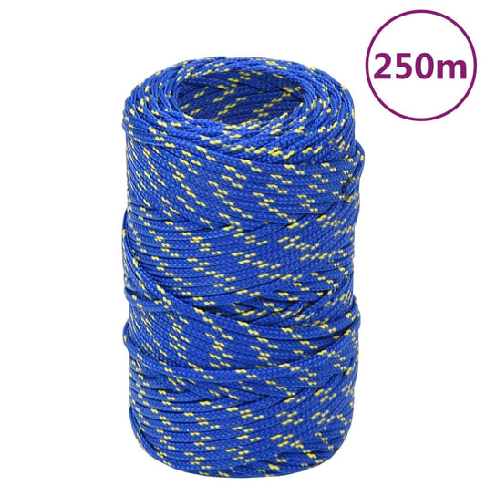 laivu virve, zila, 2 mm, 250 m, polipropilēns