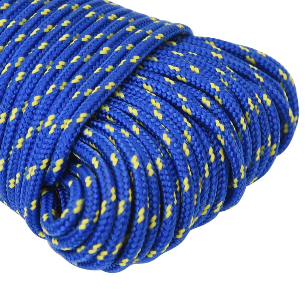 laivu virve, zila, 4 mm, 250 m, polipropilēns