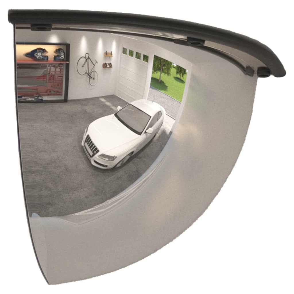 traffic mirrors, 2 pcs., quarter-domed, Ø40cm, acrylic
