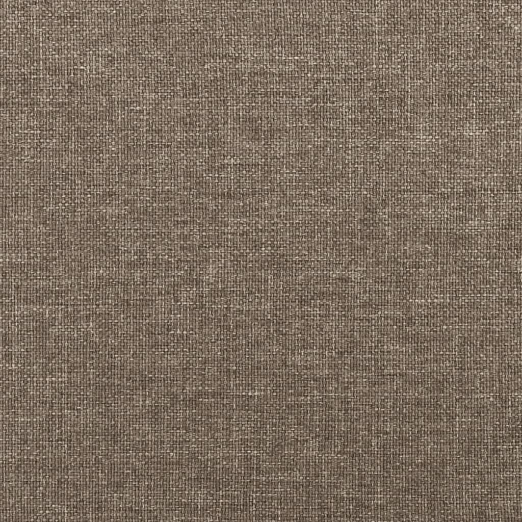 pocket spring mattress, grey-brown, 90x190x20 cm, fabric