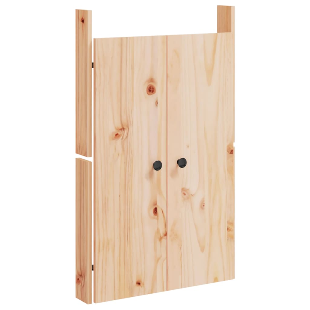 outdoor kitchen door, white, 50x9x82 cm, pine wood