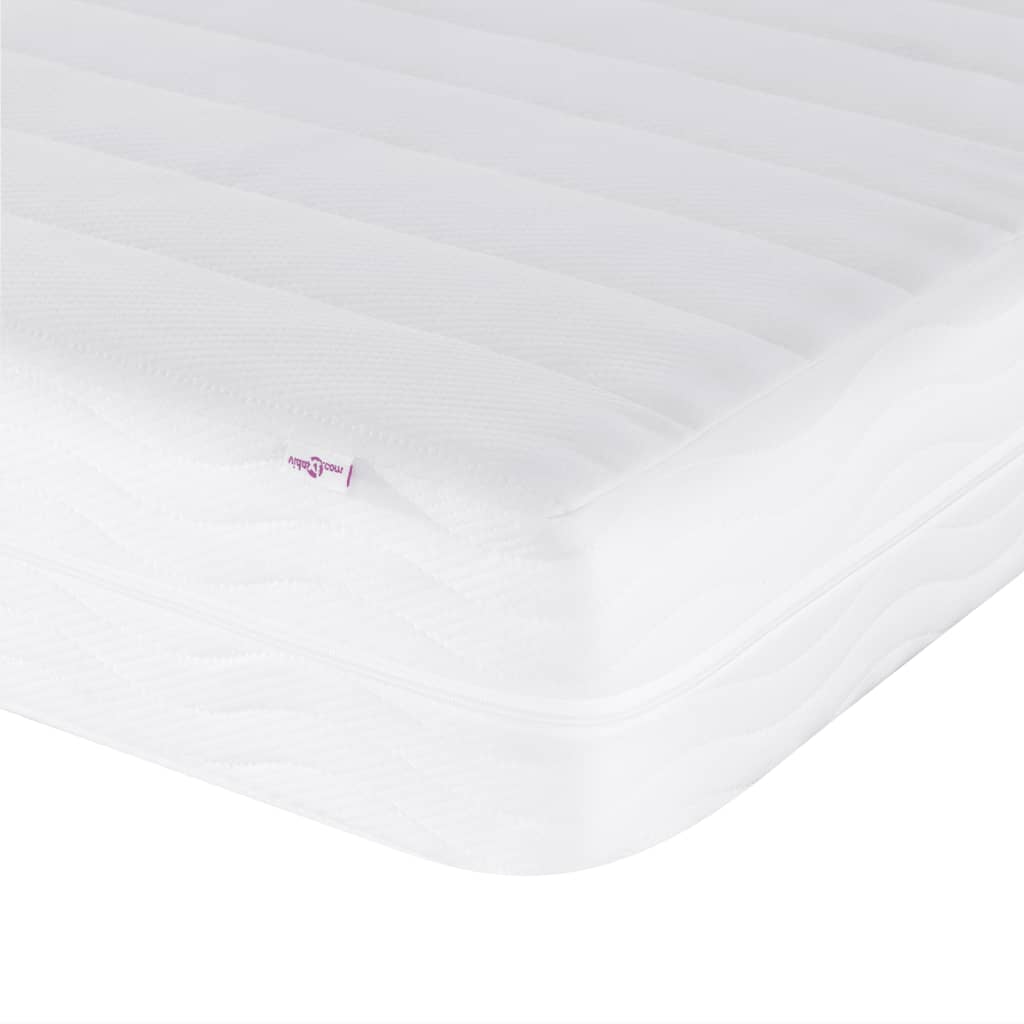 foam mattress, white, 140x200 cm, hardness H2, H3