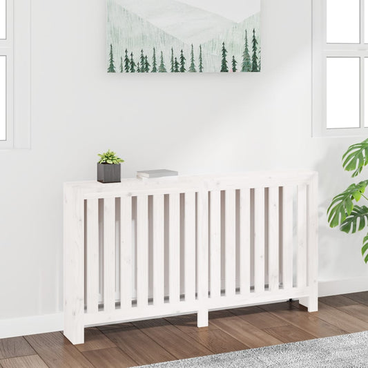 radiator cover, 153x19x84 cm, solid pine wood