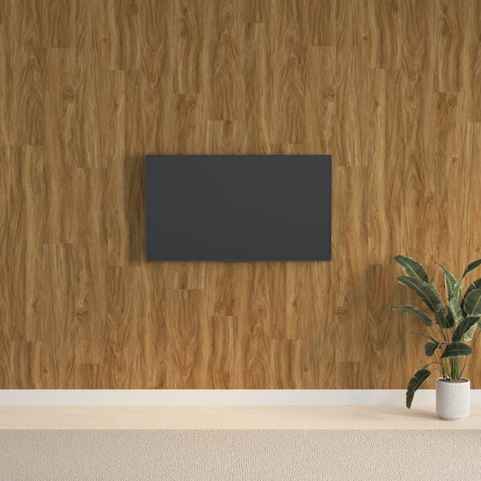 sienu paneļi, koka imitācija, brūni, PVC, 2,06 m²