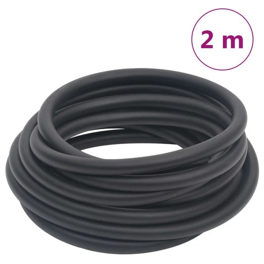 hybrid air hose, black, 2 m, rubber and PVC