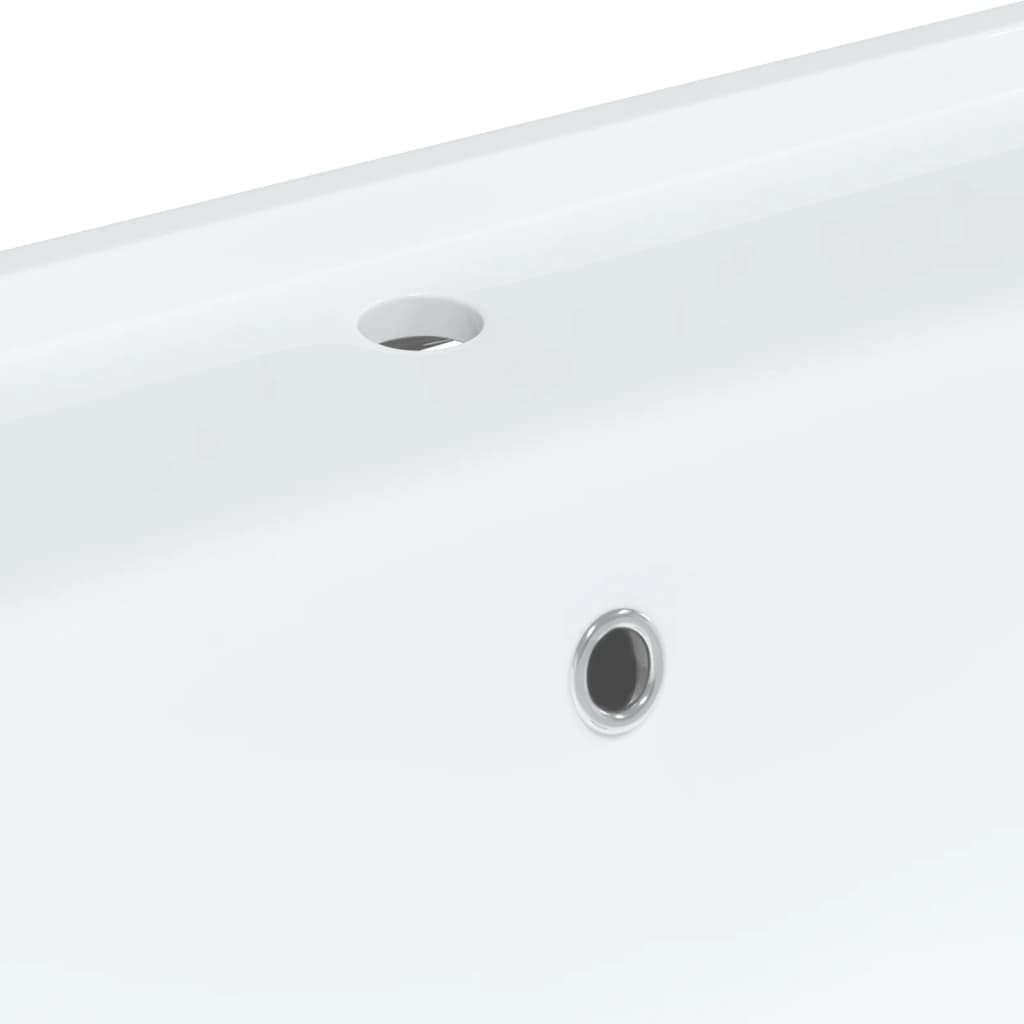 vannasistabas izlietne, balta, 81x48x19,5 cm, taisnstūra