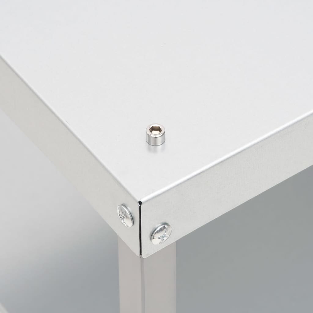 kūpinātavas galds, 40x28x44,5 cm, cinkots tērauds