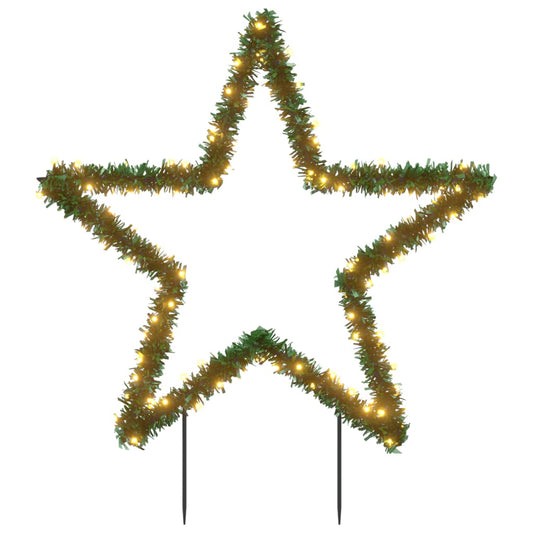 Ziemassvētku gaismas dekors, zvaigznes forma, 115 LED, 85 cm