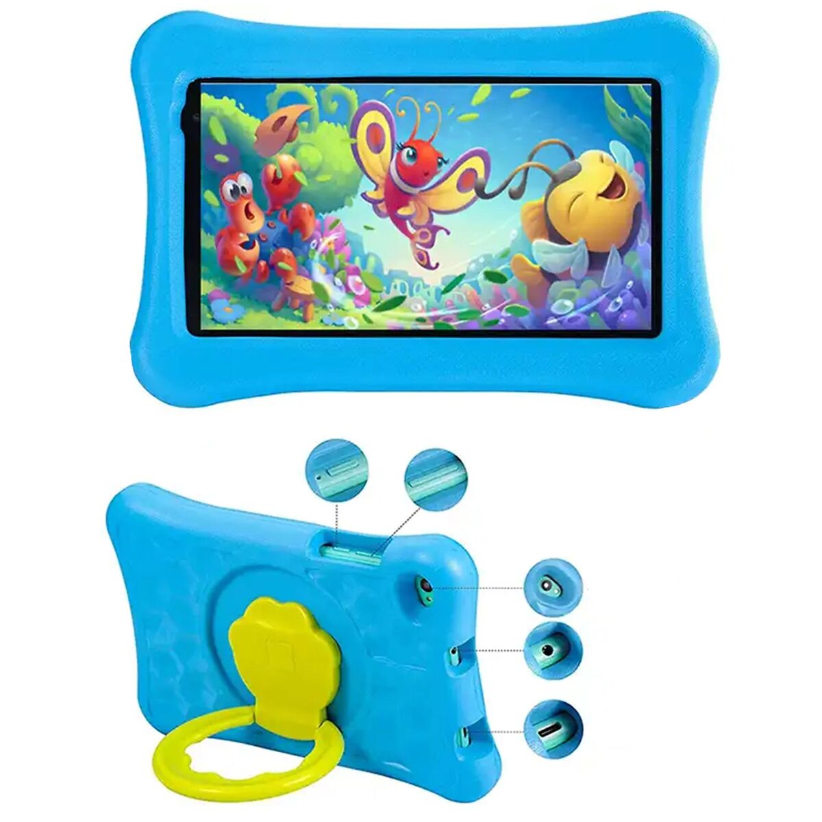 Interactive Tablet for Children K714 Blue 32 GB 2 GB RAM 7"